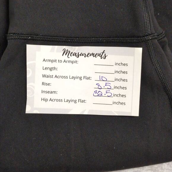 Lululemon Black Groove Nulu High-Waisted Flared Yoga Activewear Pants Size 2 - Picture 8 of 8